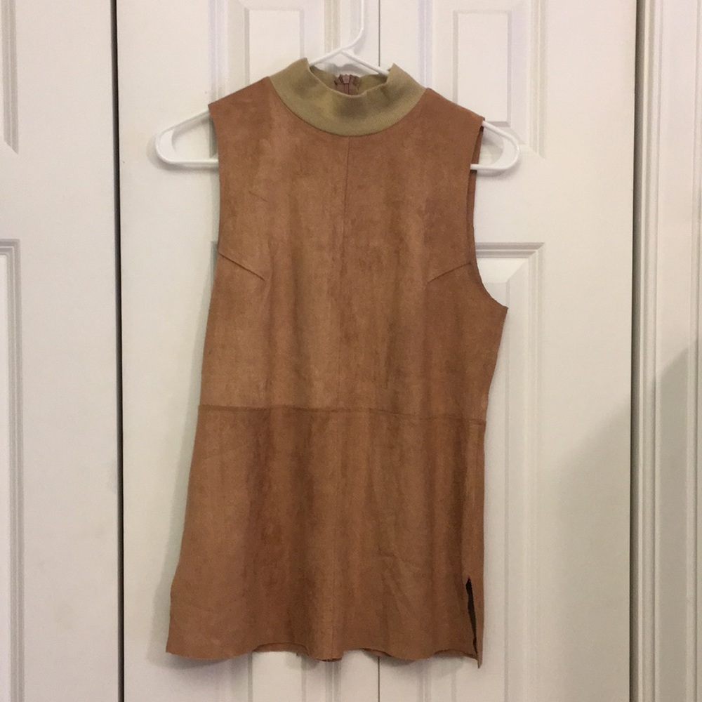 Faux skin shirt
